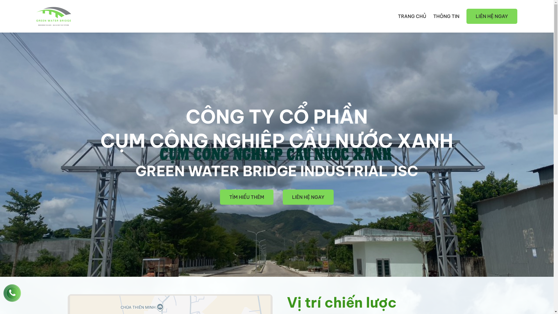 website screenshot of https://caunuocxanh.com/