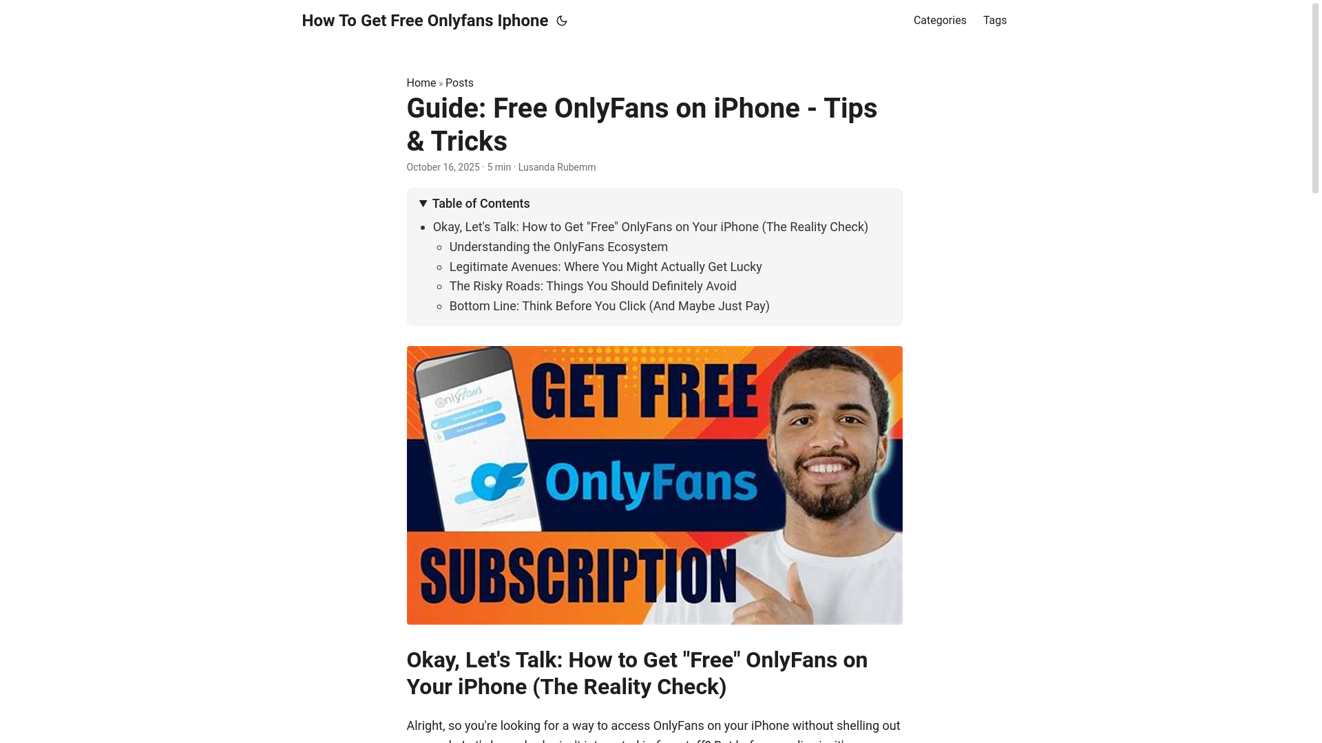 website screenshot of https://how-to-get-free-onlyfans-iphone.pages.dev/