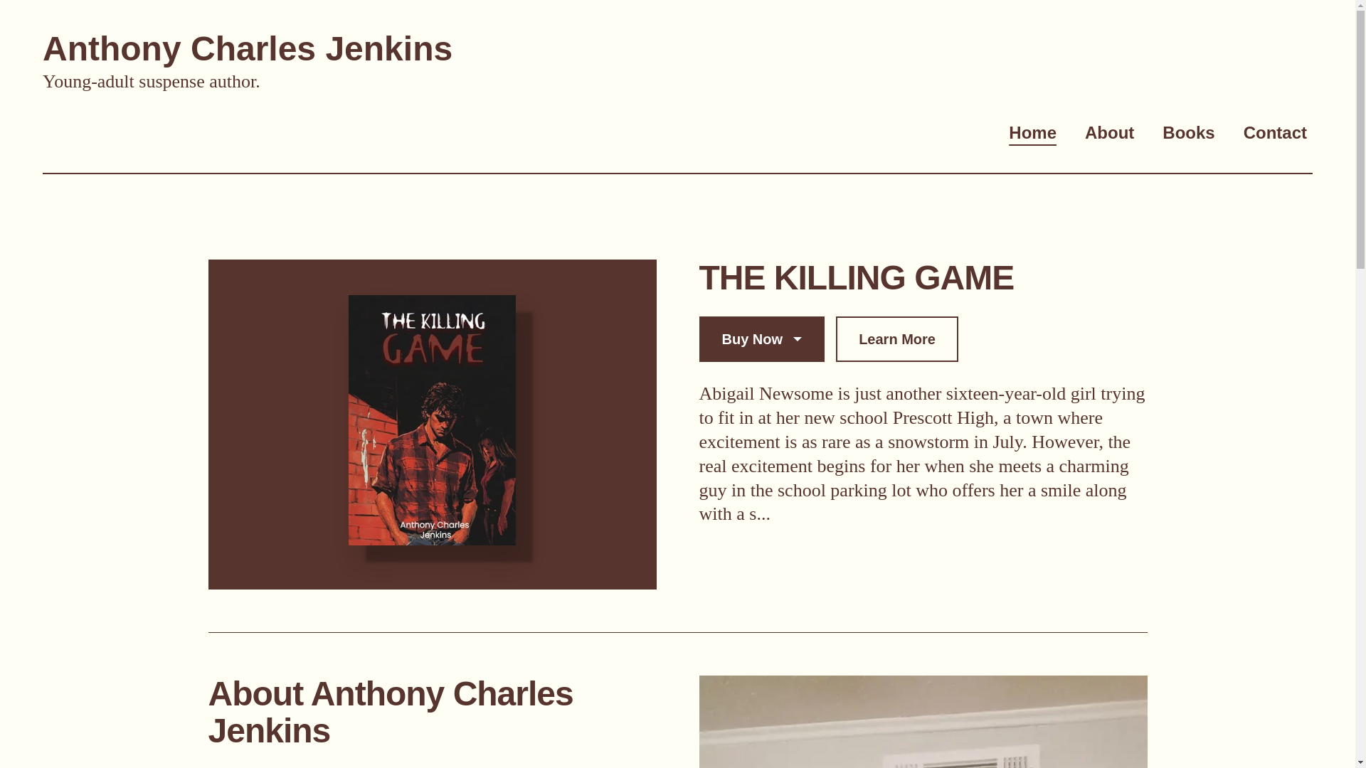 website screenshot of https://anthonycharlesjenkins.com/