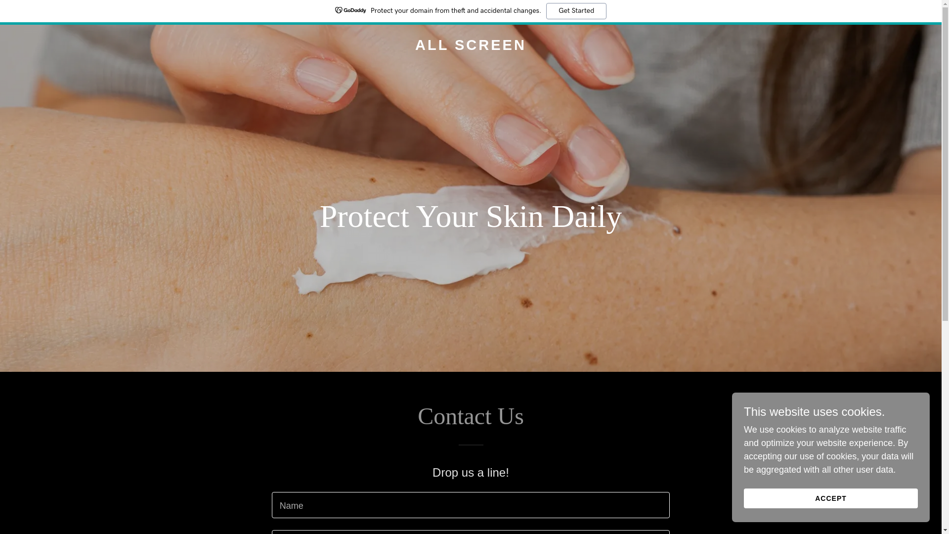 website screenshot of https://all-screen.com/