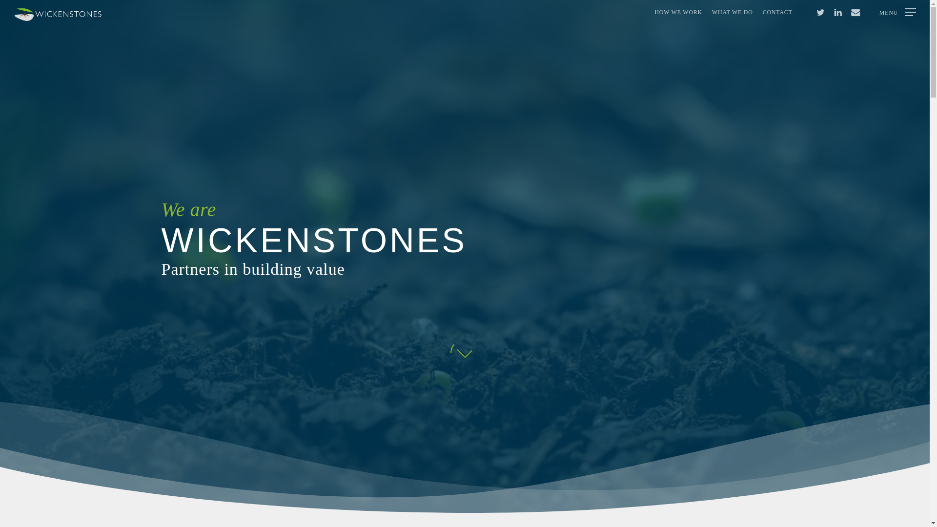website screenshot of https://wickenstonesstrategy.com/