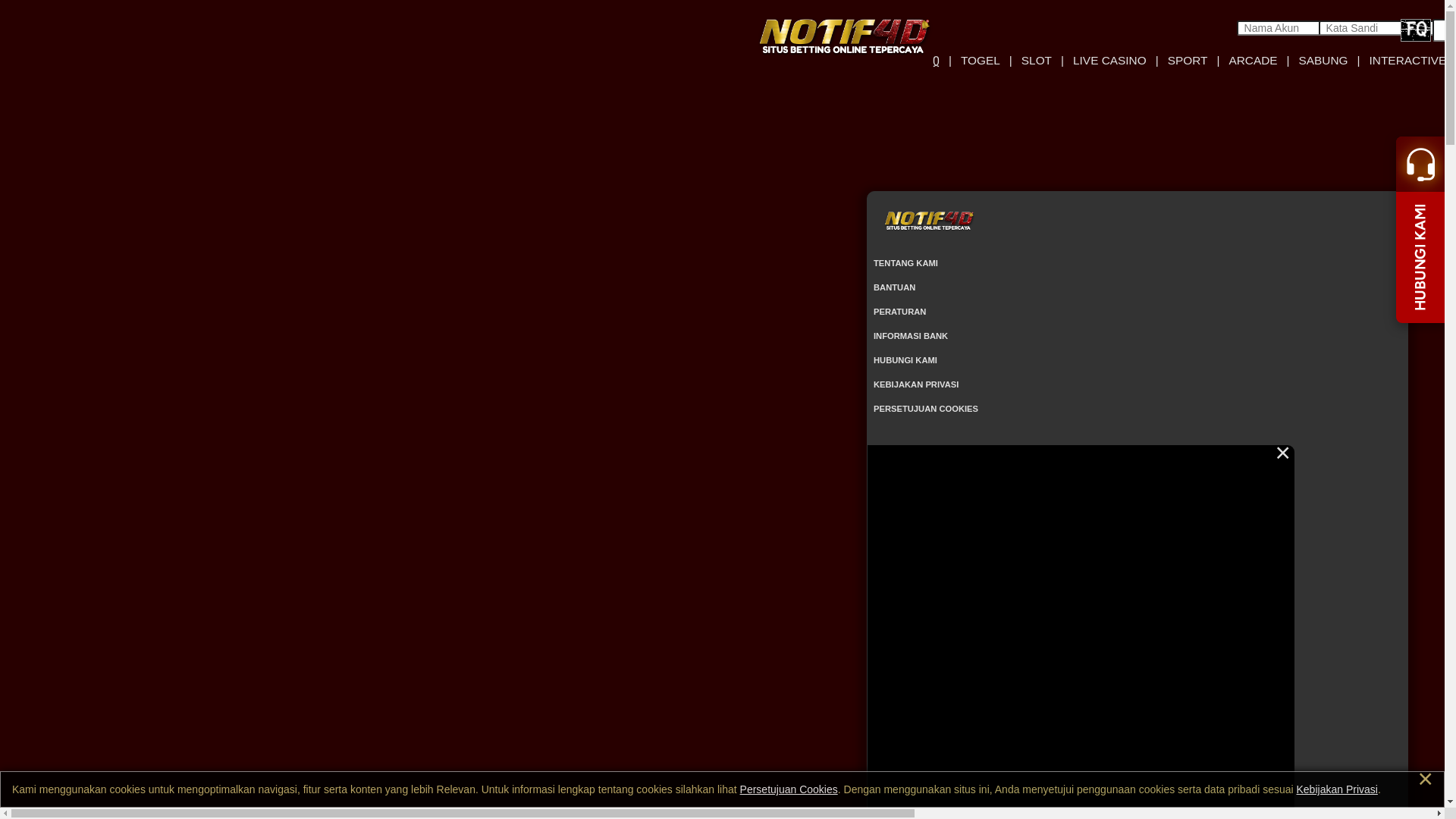 website screenshot of https://notiflivert.co/