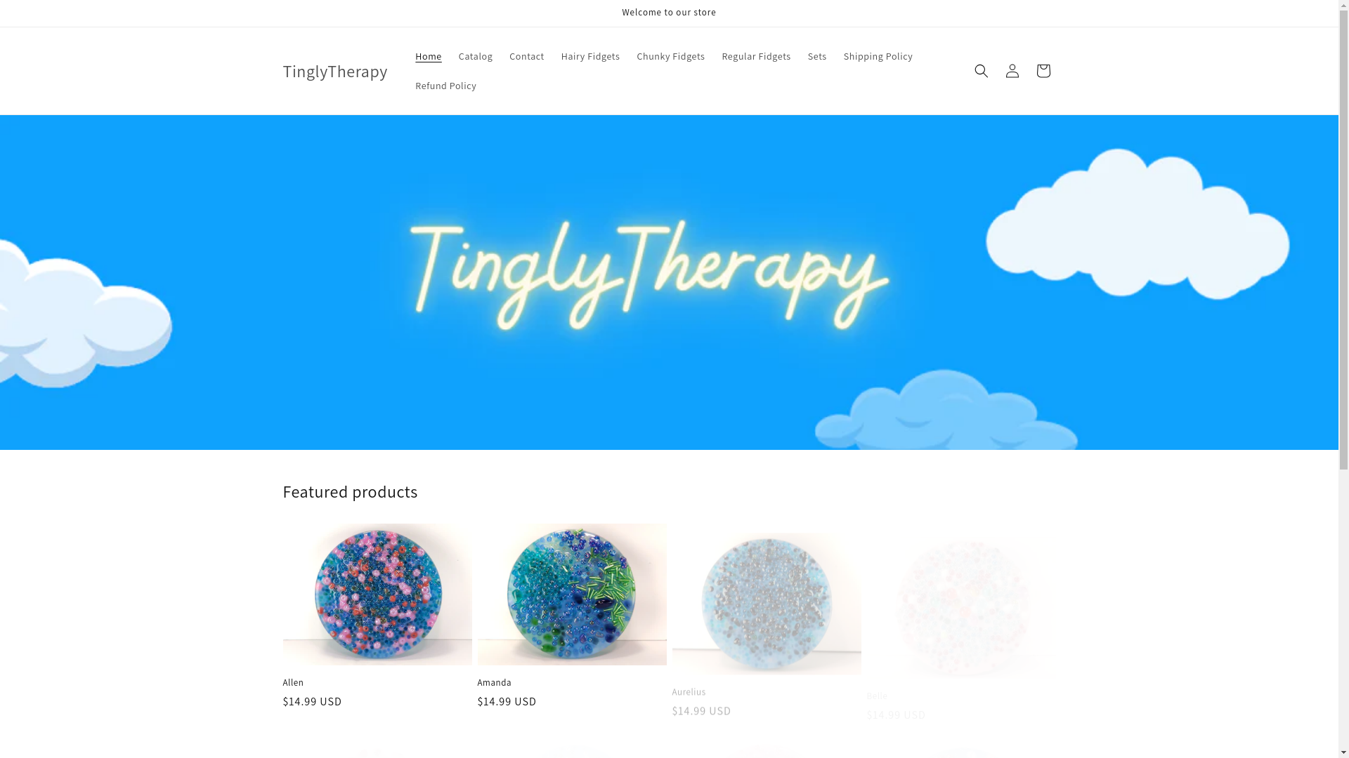 website screenshot of https://tinglytherapy.com/