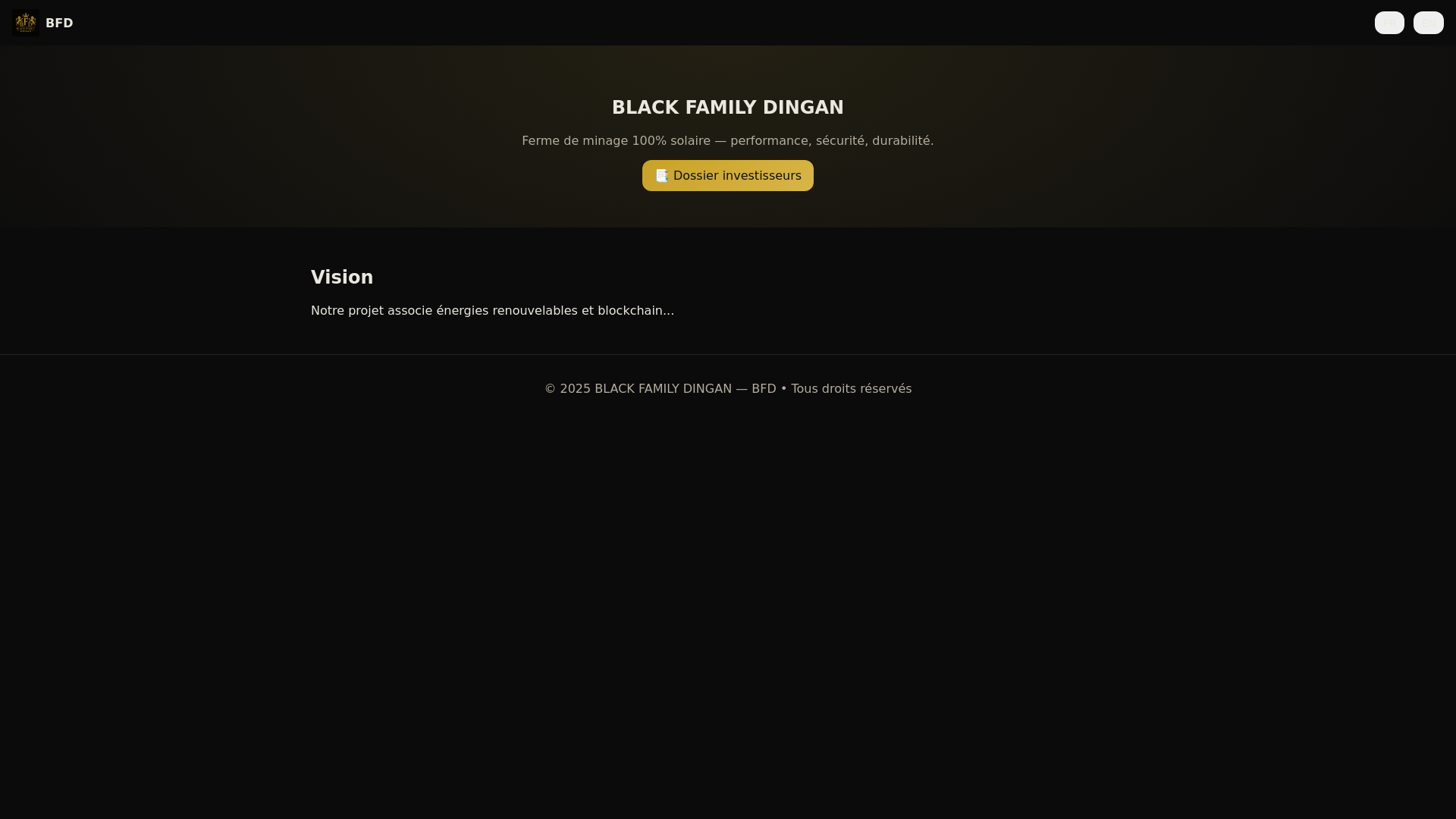 website screenshot of https://blackfamilydingan.com/