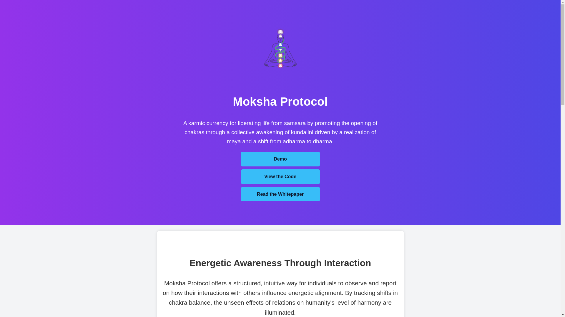 website screenshot of https://moksha.pages.dev/