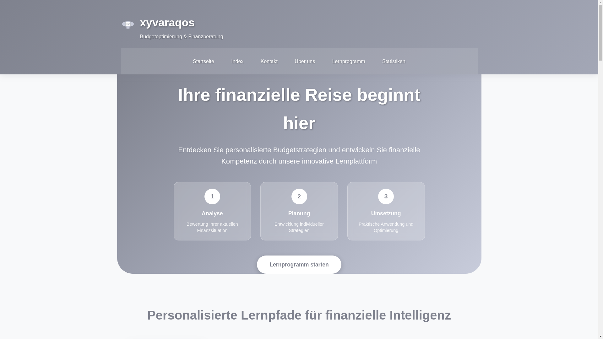 website screenshot of https://xyvaraqos.com/