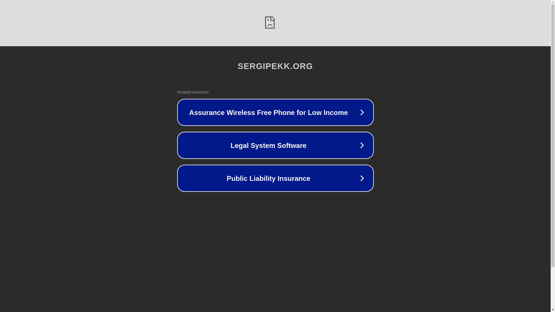 website screenshot of https://sergipekk.org/