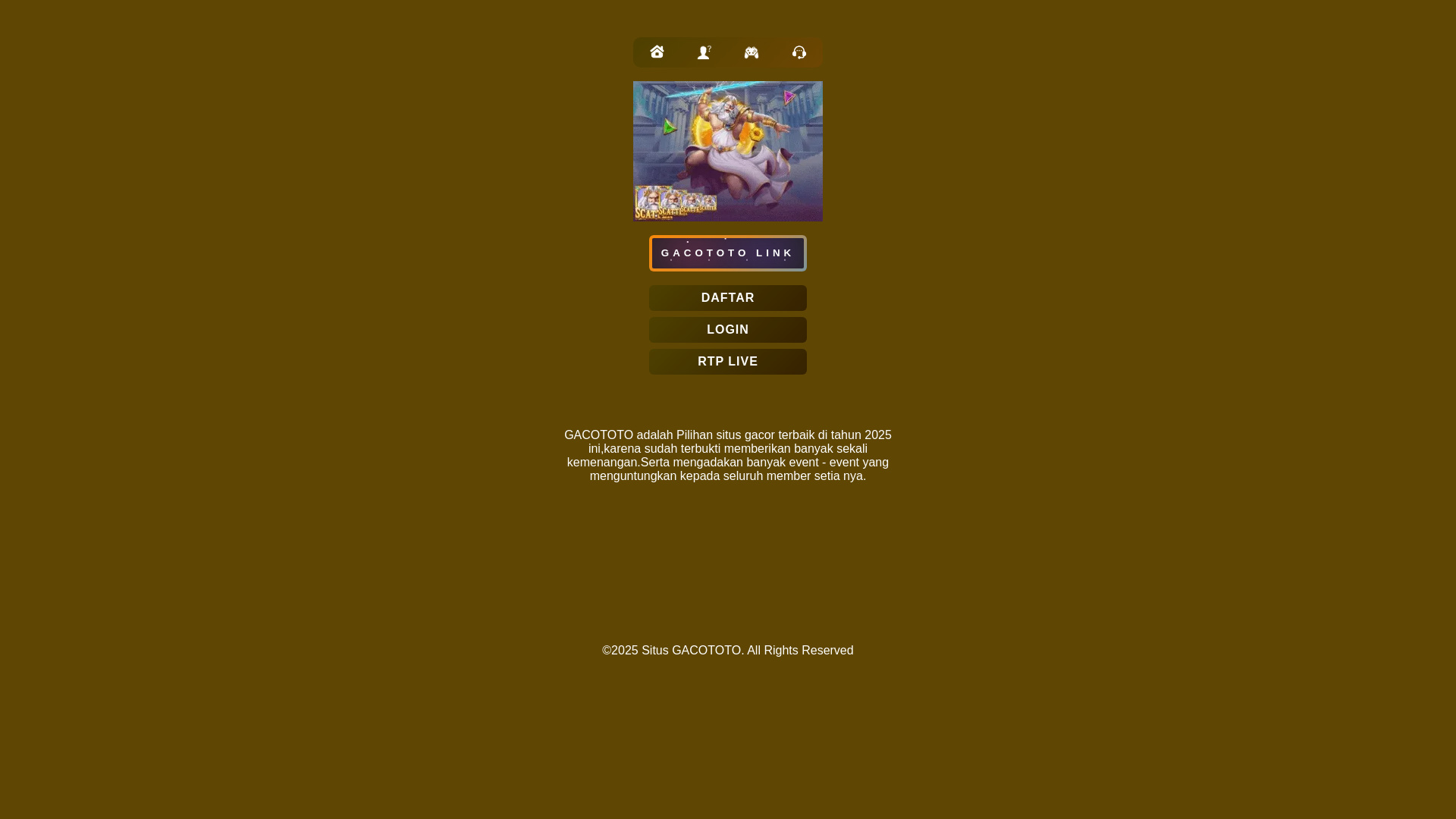 website screenshot of https://ampgacototo.pages.dev/