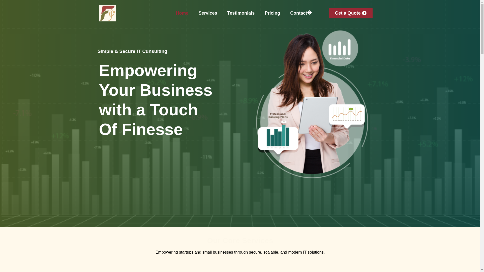 website screenshot of https://itlogicstrategies.com/