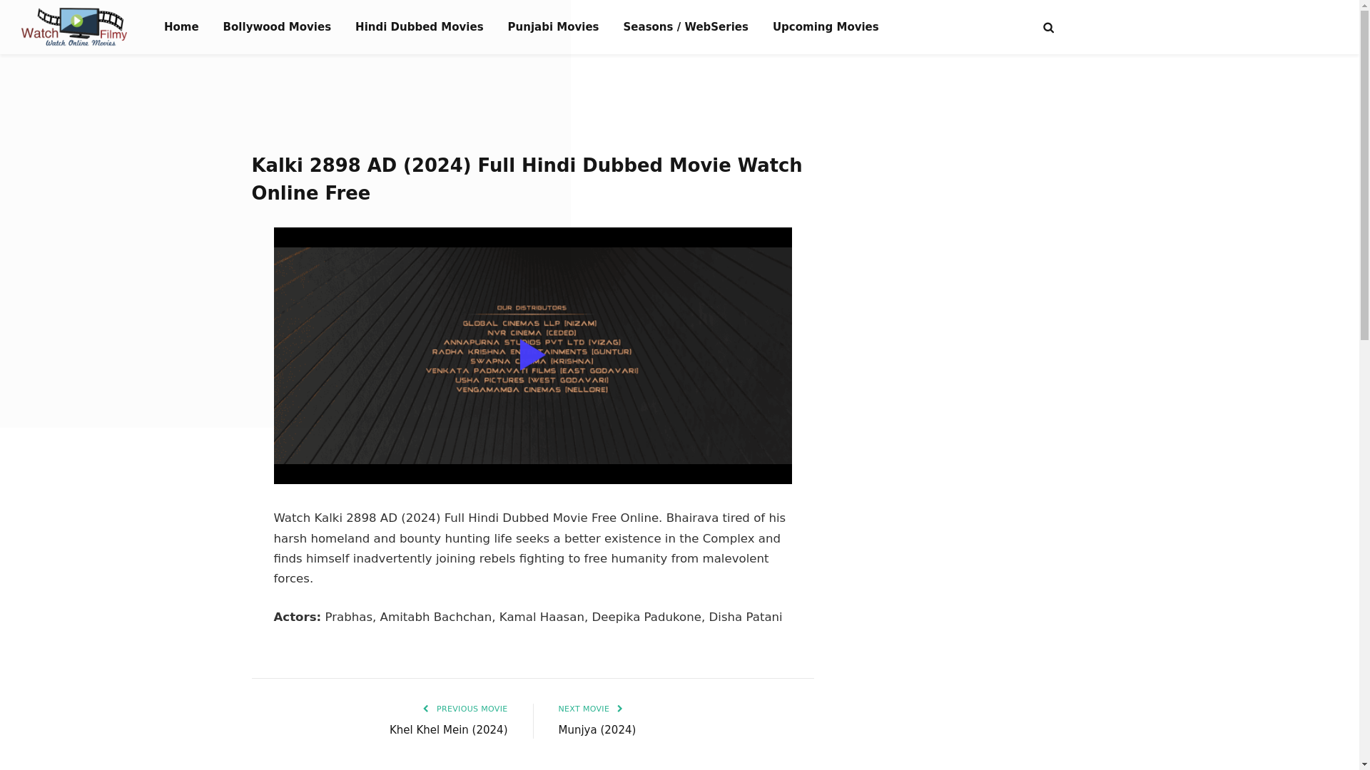 website screenshot of https://ww2.watchfilmy.lat/kalki-2898-ad-2024-full-hindi-dubbed-movie-watch-online-hdfree-13/
