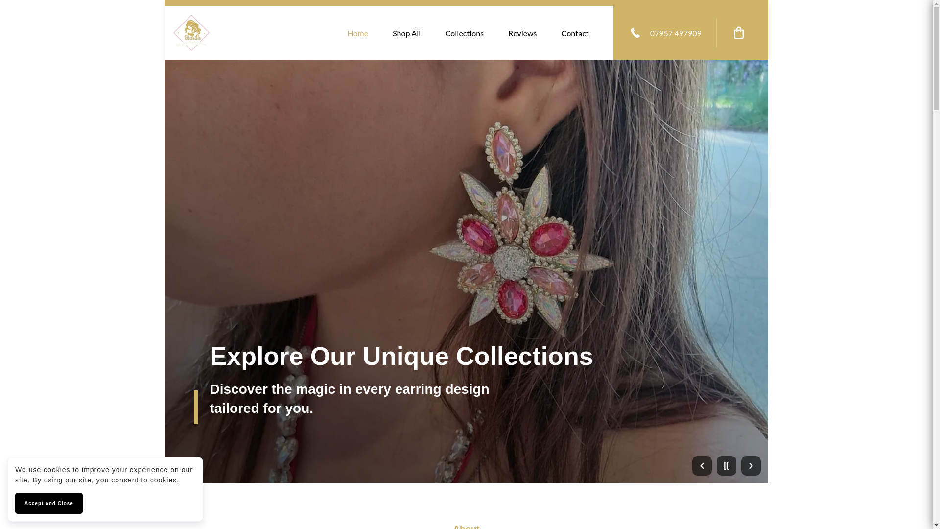 website screenshot of https://biarahdesign.co.uk/