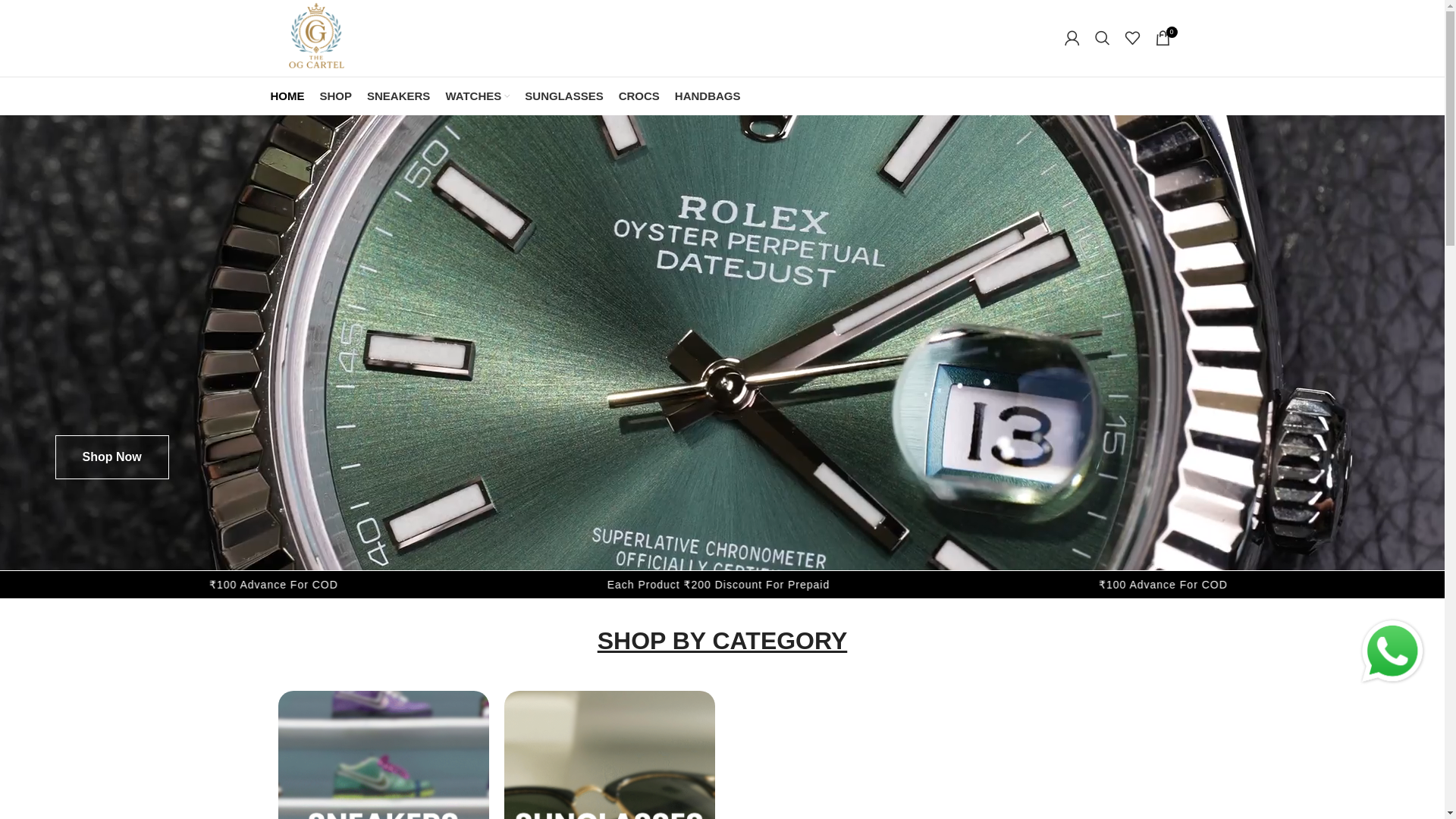 website screenshot of https://theelitecartel.in/