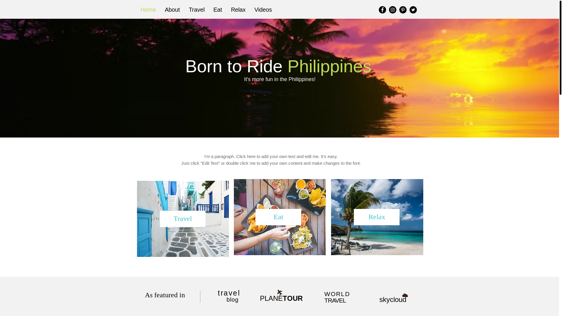 website screenshot of https://glanwhitesandbeach.com/