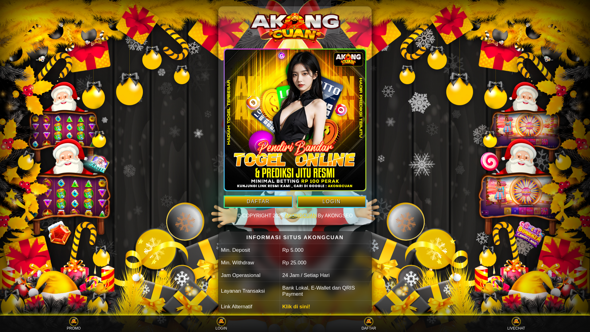 website screenshot of https://ajarin-dong-kang.pages.dev/