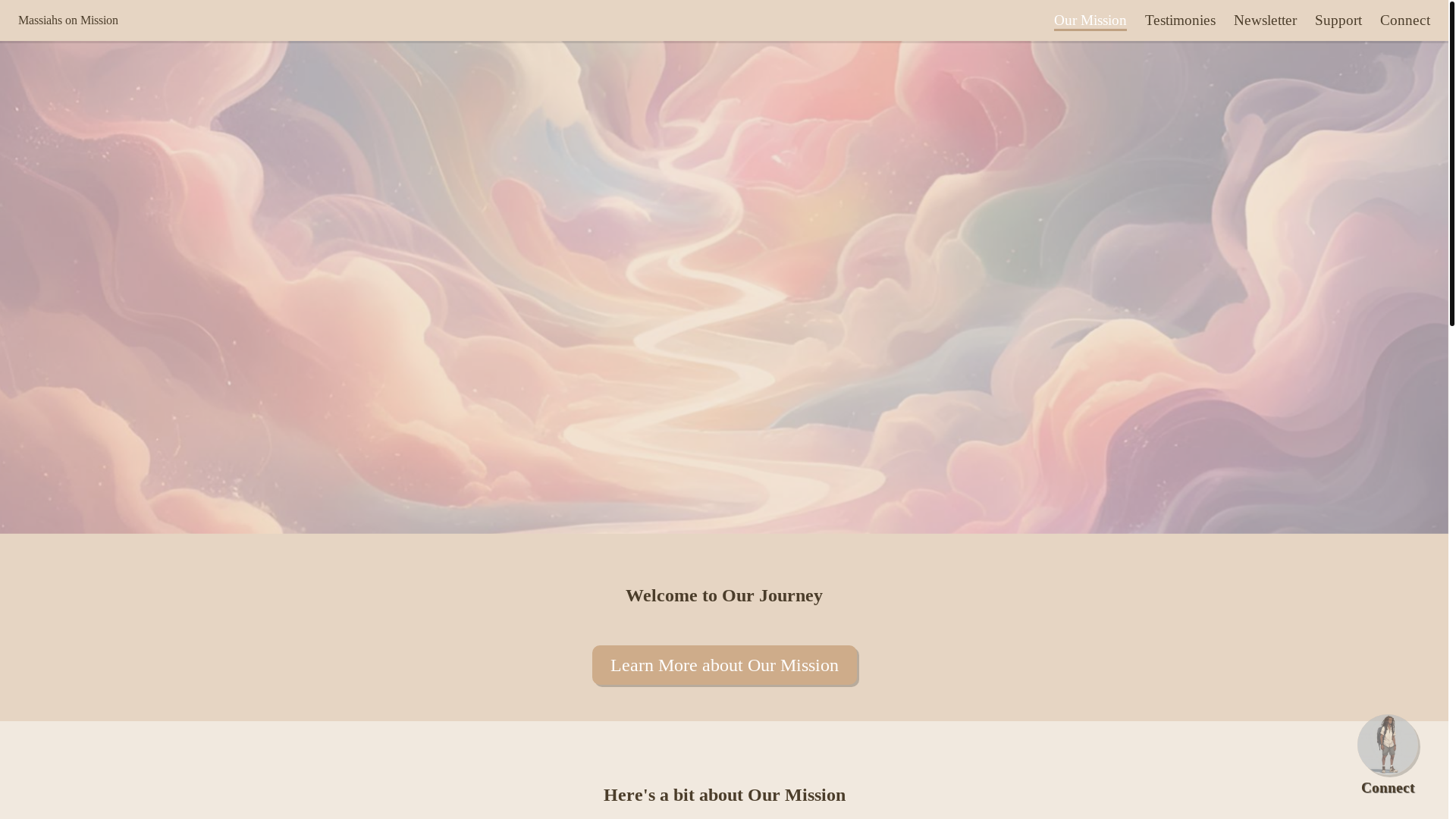 website screenshot of https://massiahsonmission.com/