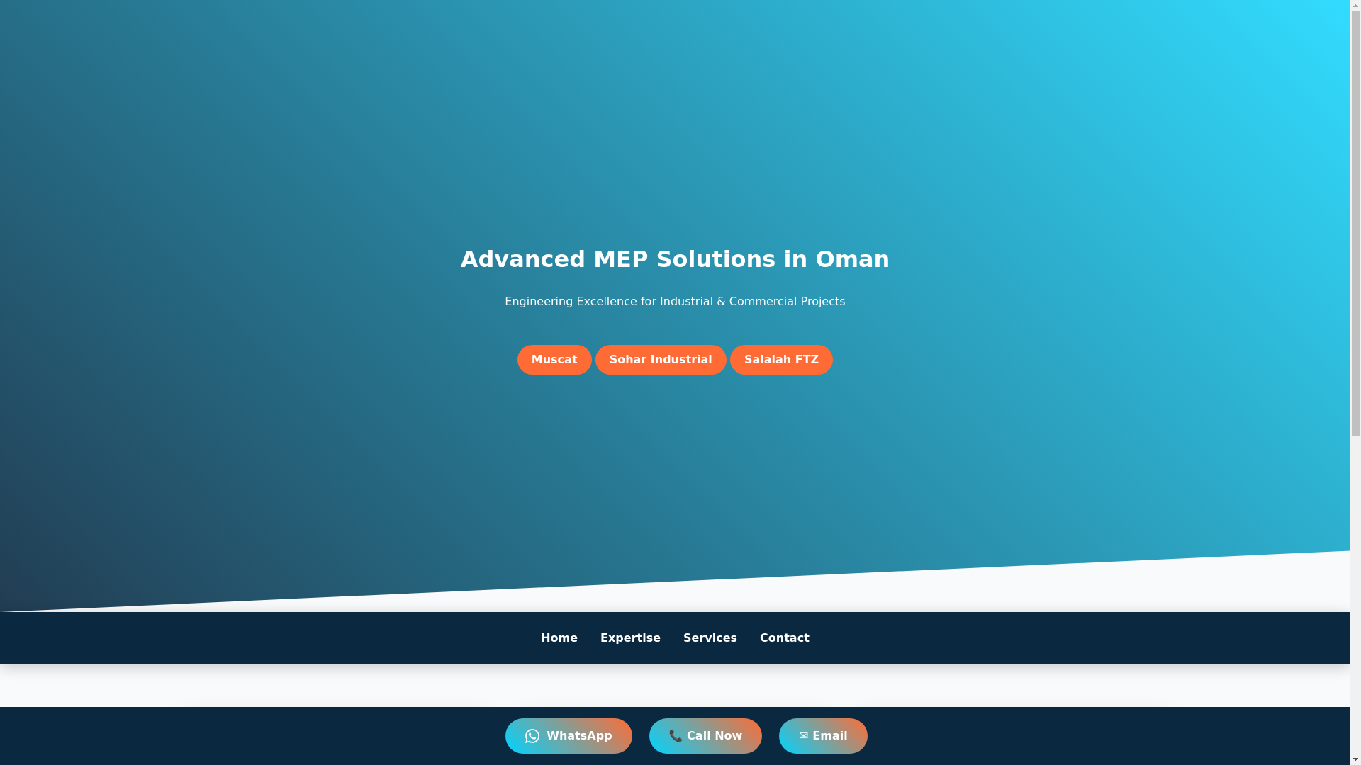 website screenshot of https://mep-installation-services-oman.pages.dev/