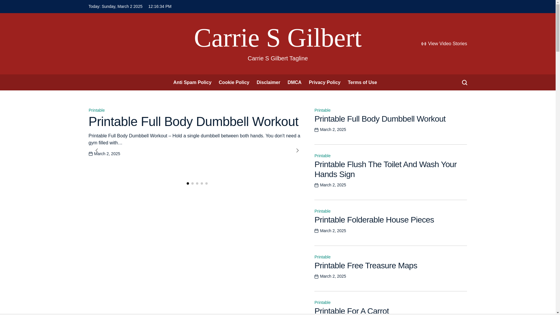 website screenshot of https://carriesgilbertk.pages.dev/