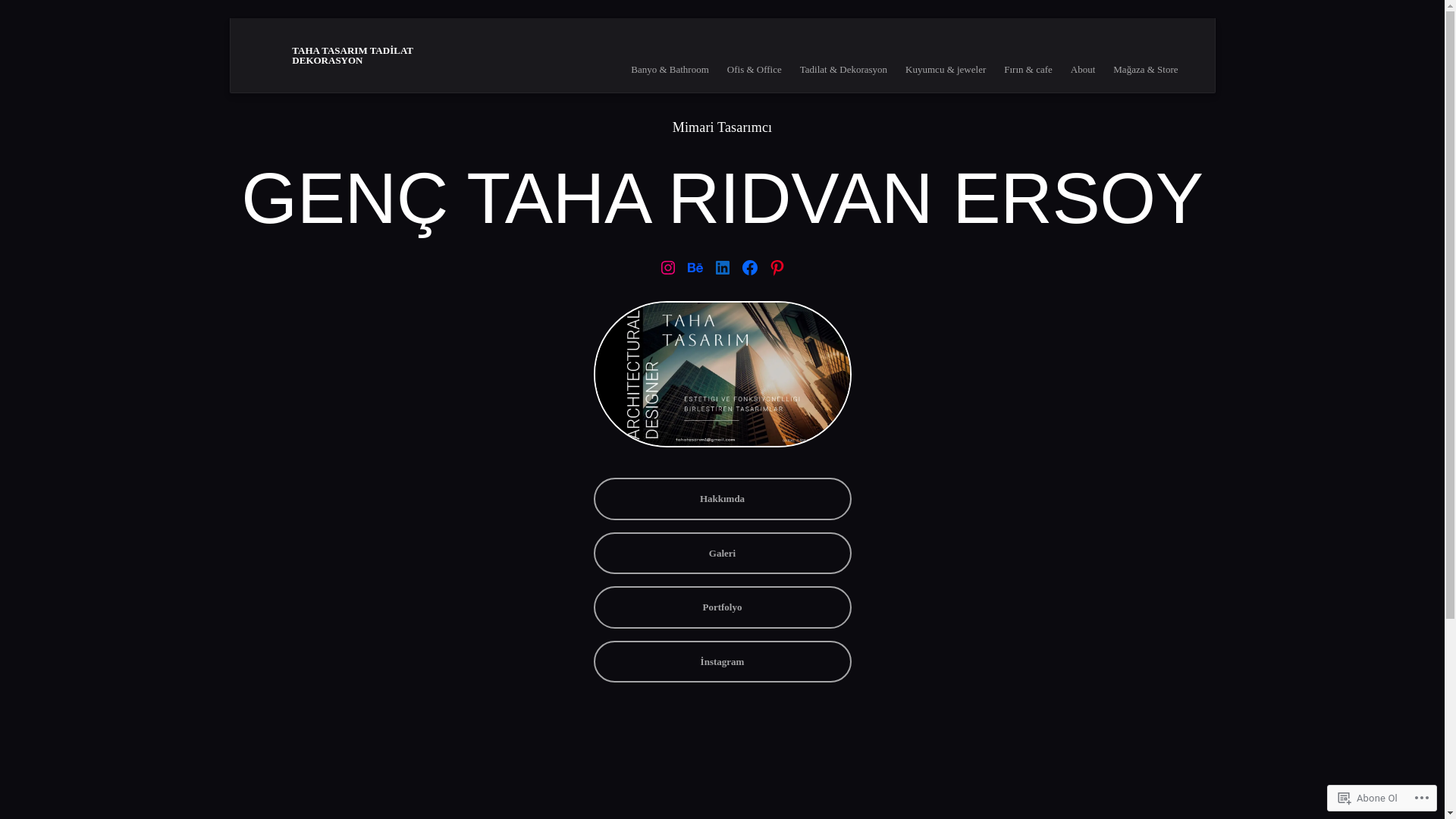 website screenshot of https://tahatasarim1.com/