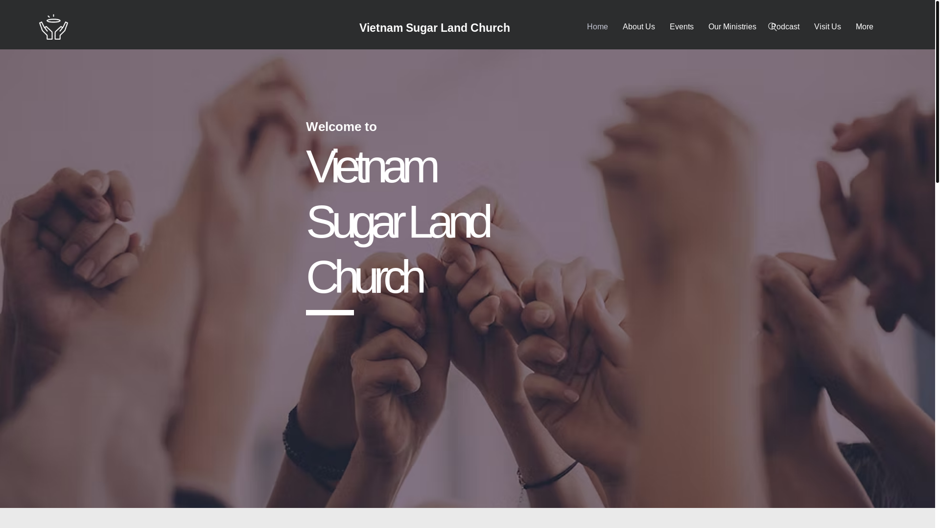 website screenshot of https://vietnamsugarlandchurch.com/