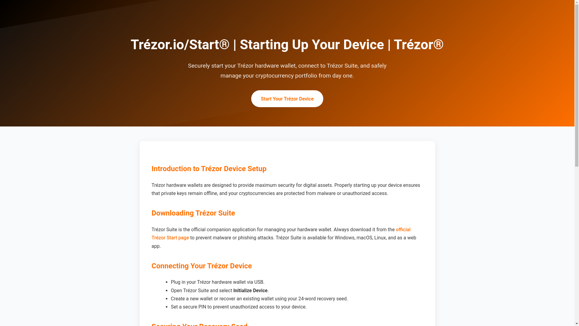 website screenshot of https://start-io-trezoor--eng.pages.dev/