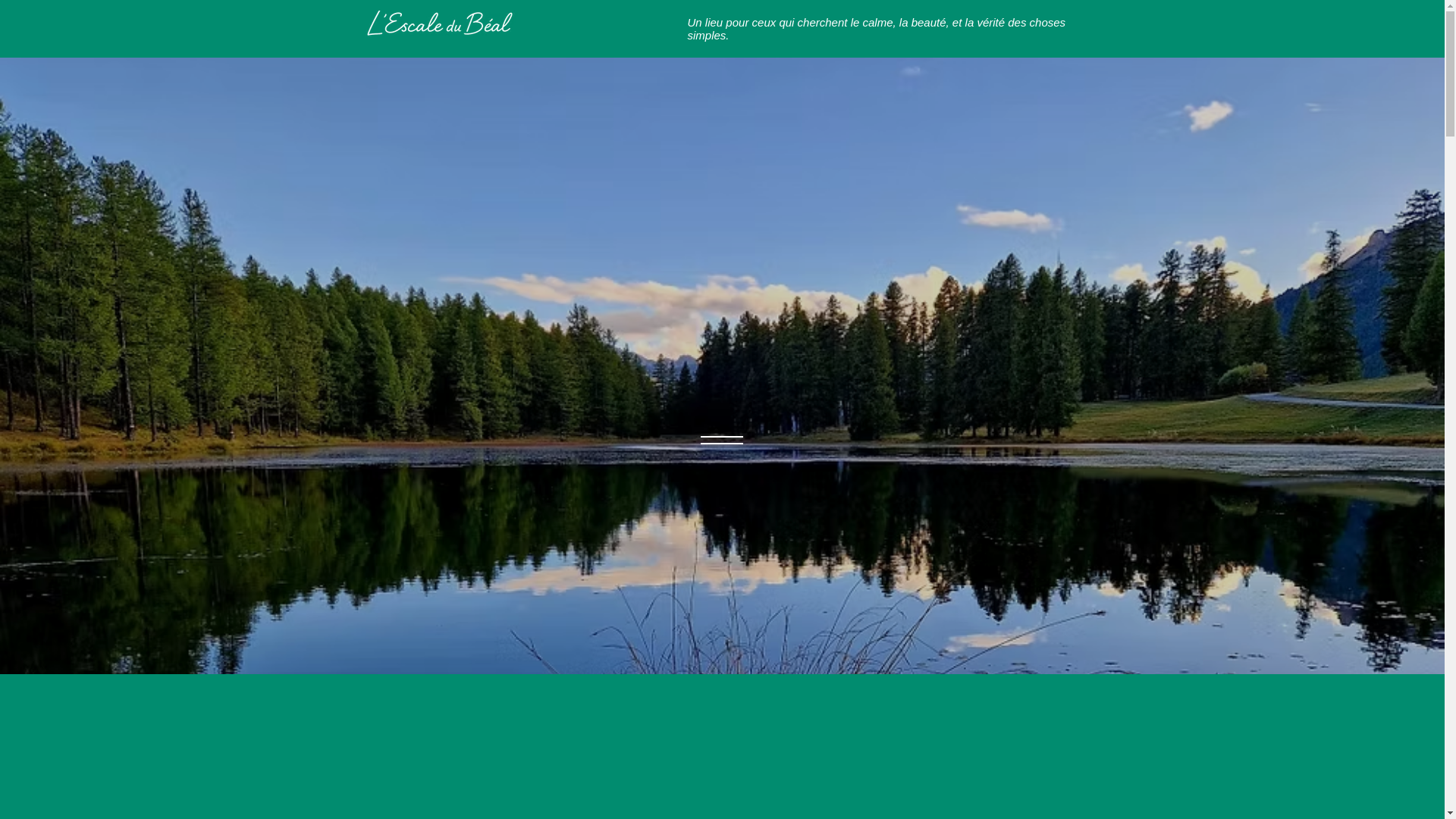 website screenshot of https://escaledubeal.com/