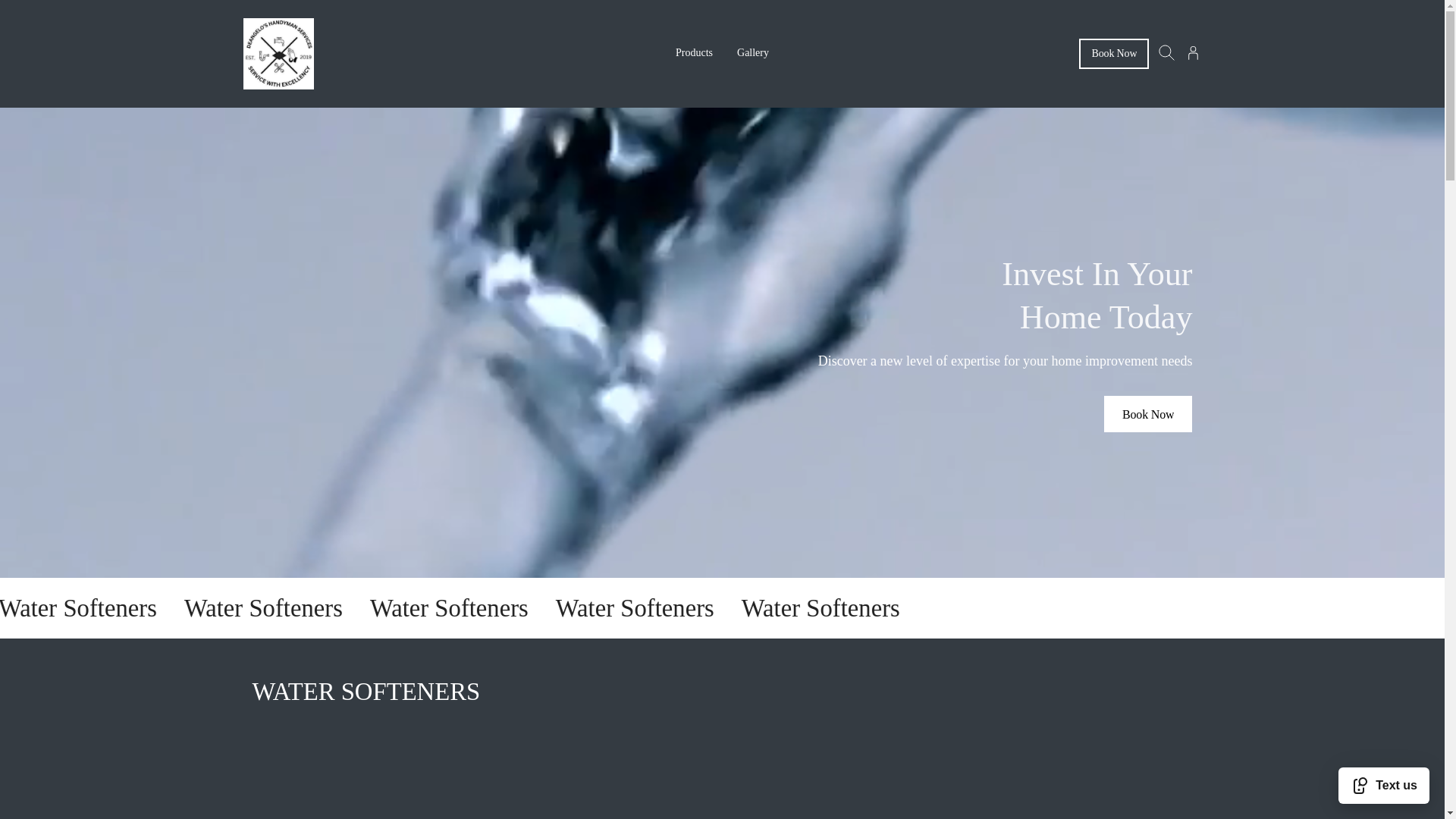 website screenshot of https://deangeloshandymanservices.com/