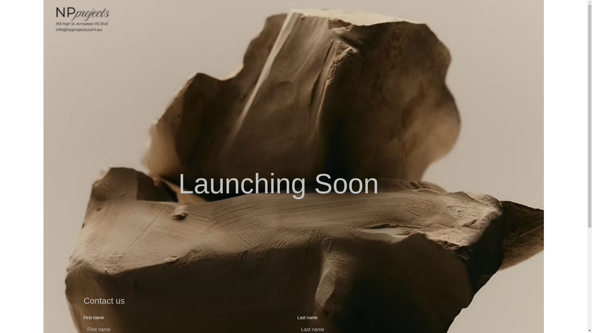 website screenshot of https://npprojects.com.au/