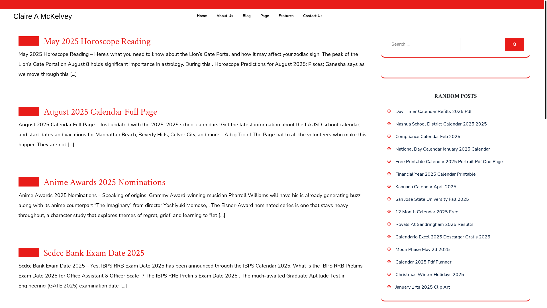 website screenshot of https://claireamckelvey.pages.dev/