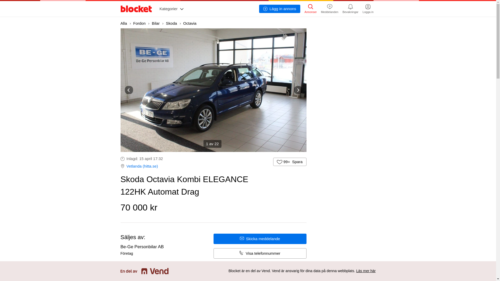 website screenshot of https://c.eacla.com/clc.php?adid=8388957&bookingid=10003218&productid=421&campaignid=217125&flightid=0&priceid=&timestamp=1753727183&check=wyjMP9FOUt9Tz8CoNi8%2BMkDCwlkg0kr6B44GvX5NPjM%3D&templateid=1157&url=https%3A%2F%2Fwww.blocket.se%2Fannons%2Fjonkoping%2Fskoda_octavia_kombi_elegance_122hk_automat_drag%2F1002554626