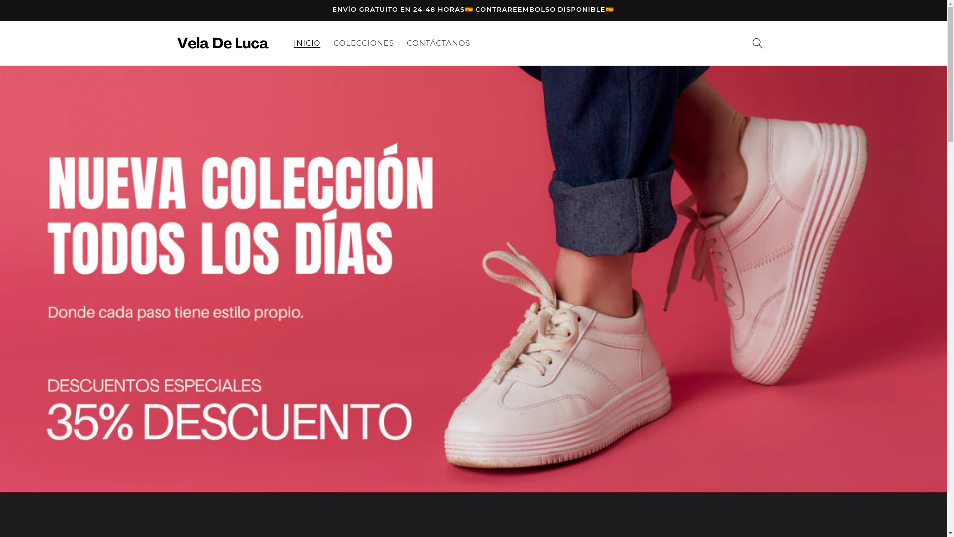 website screenshot of https://veladelucca.com/