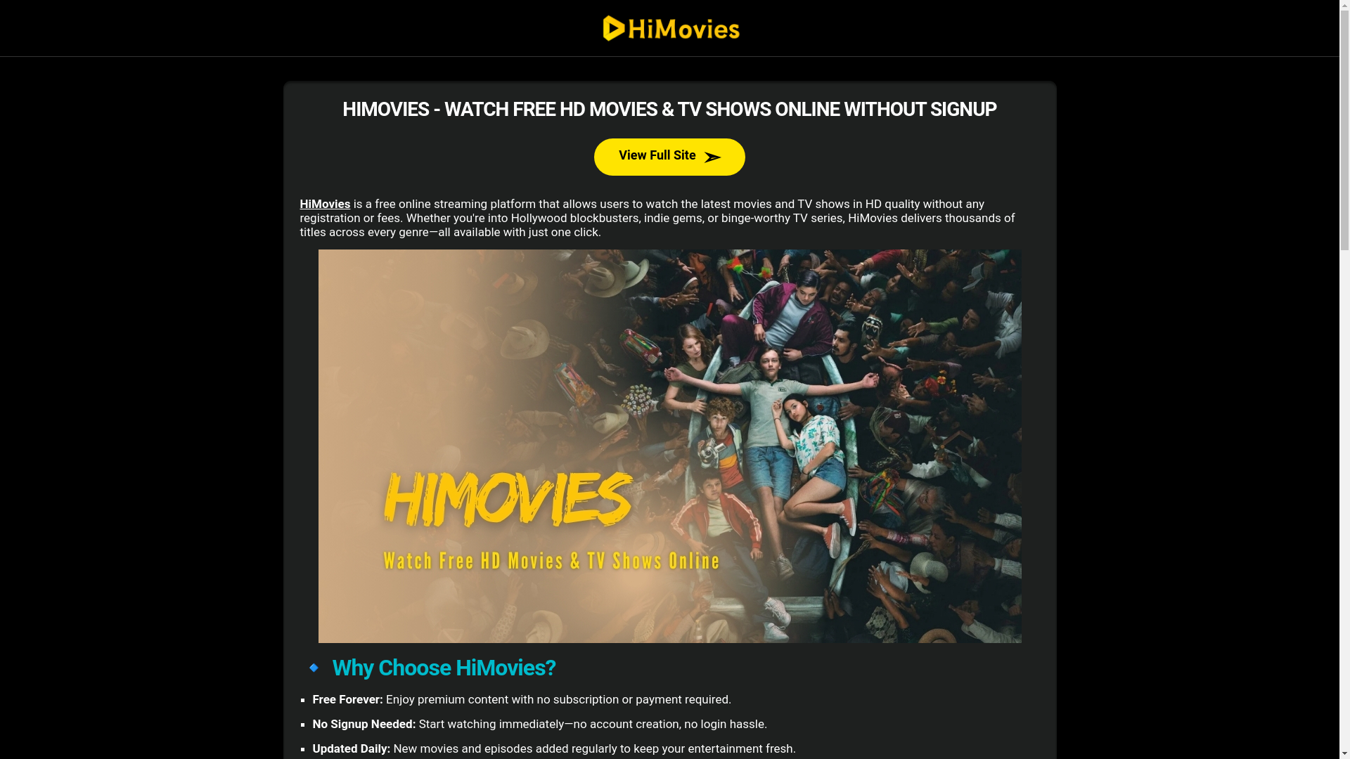 website screenshot of https://himovies.cv/