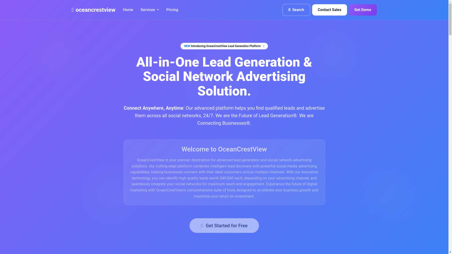 website screenshot of https://oceancrestview.pages.dev/