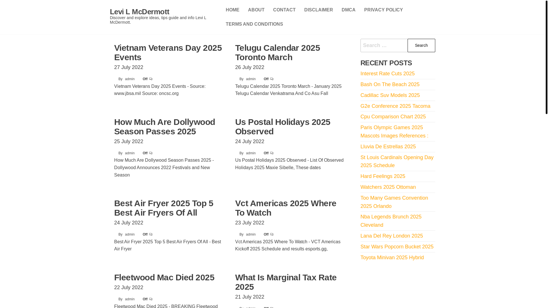 website screenshot of https://levilmcdermott.pages.dev/