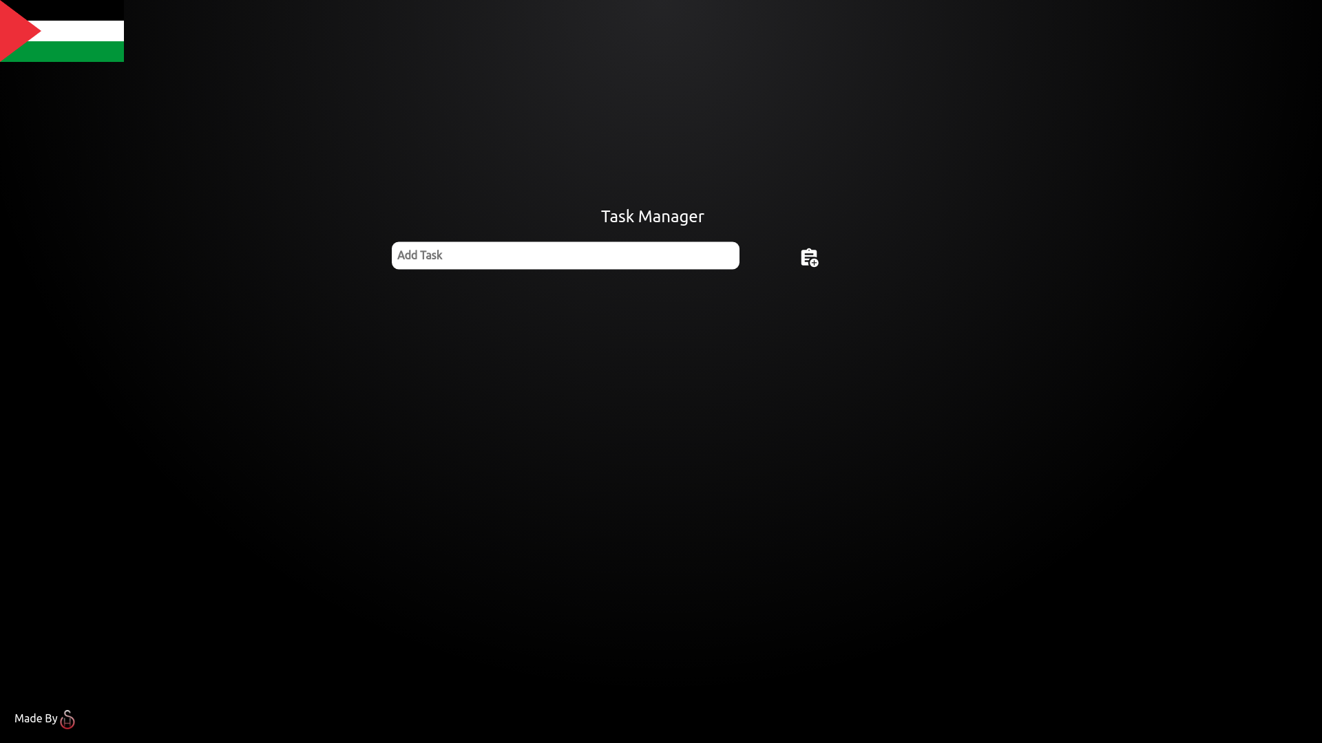 website screenshot of https://react-taskmanager.pages.dev/