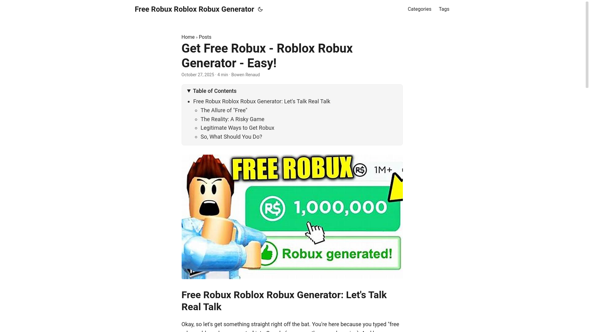 website screenshot of https://free-robux-roblox-robux-generator.pages.dev/