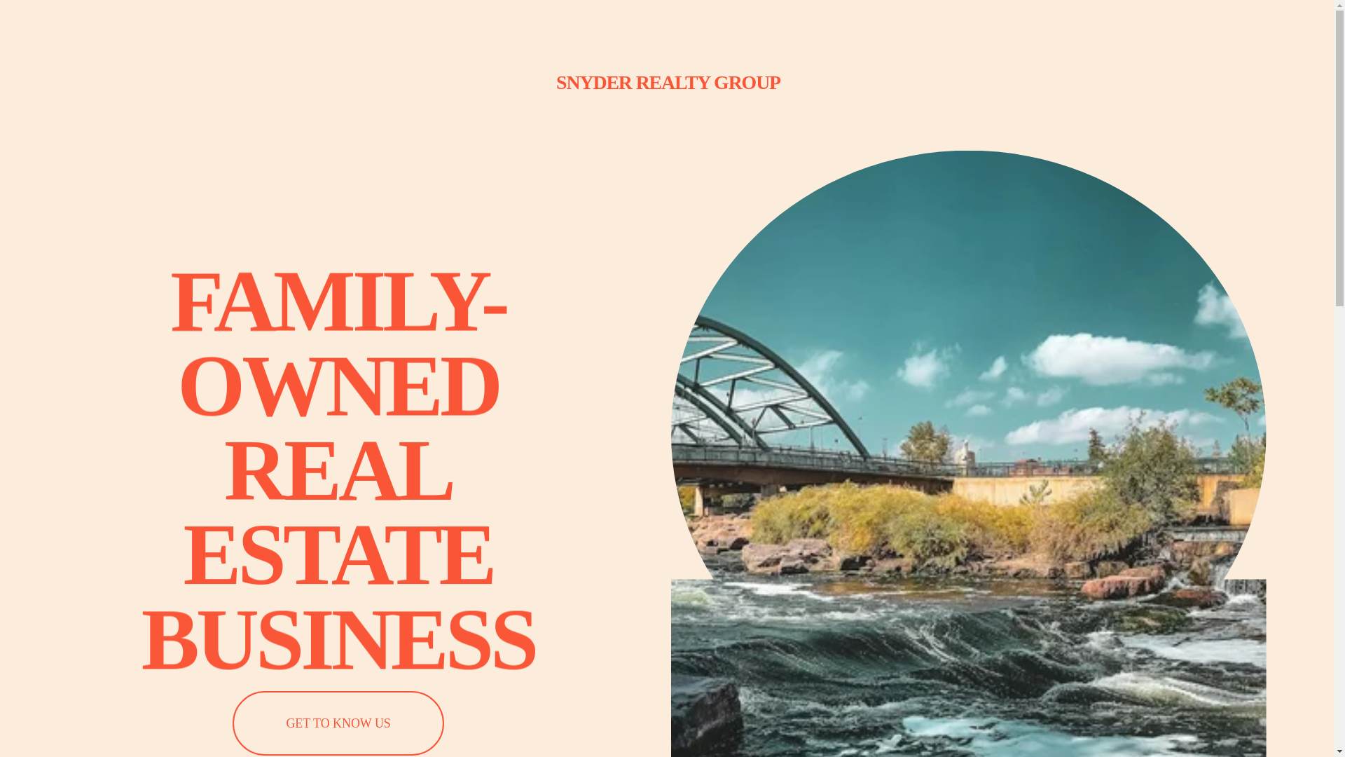 website screenshot of https://snyder-realty-group.com/