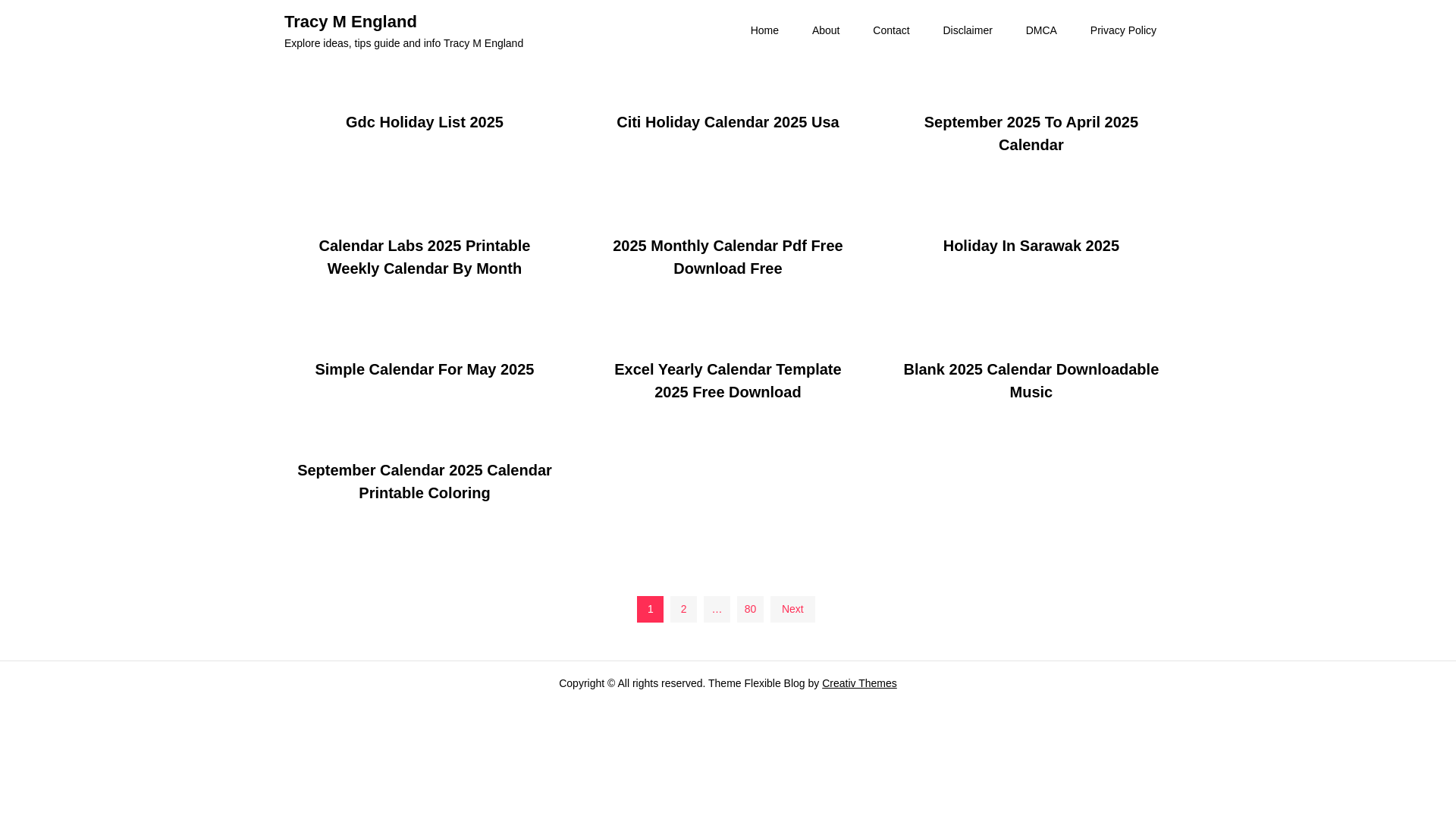 website screenshot of https://tracymenglands.pages.dev/