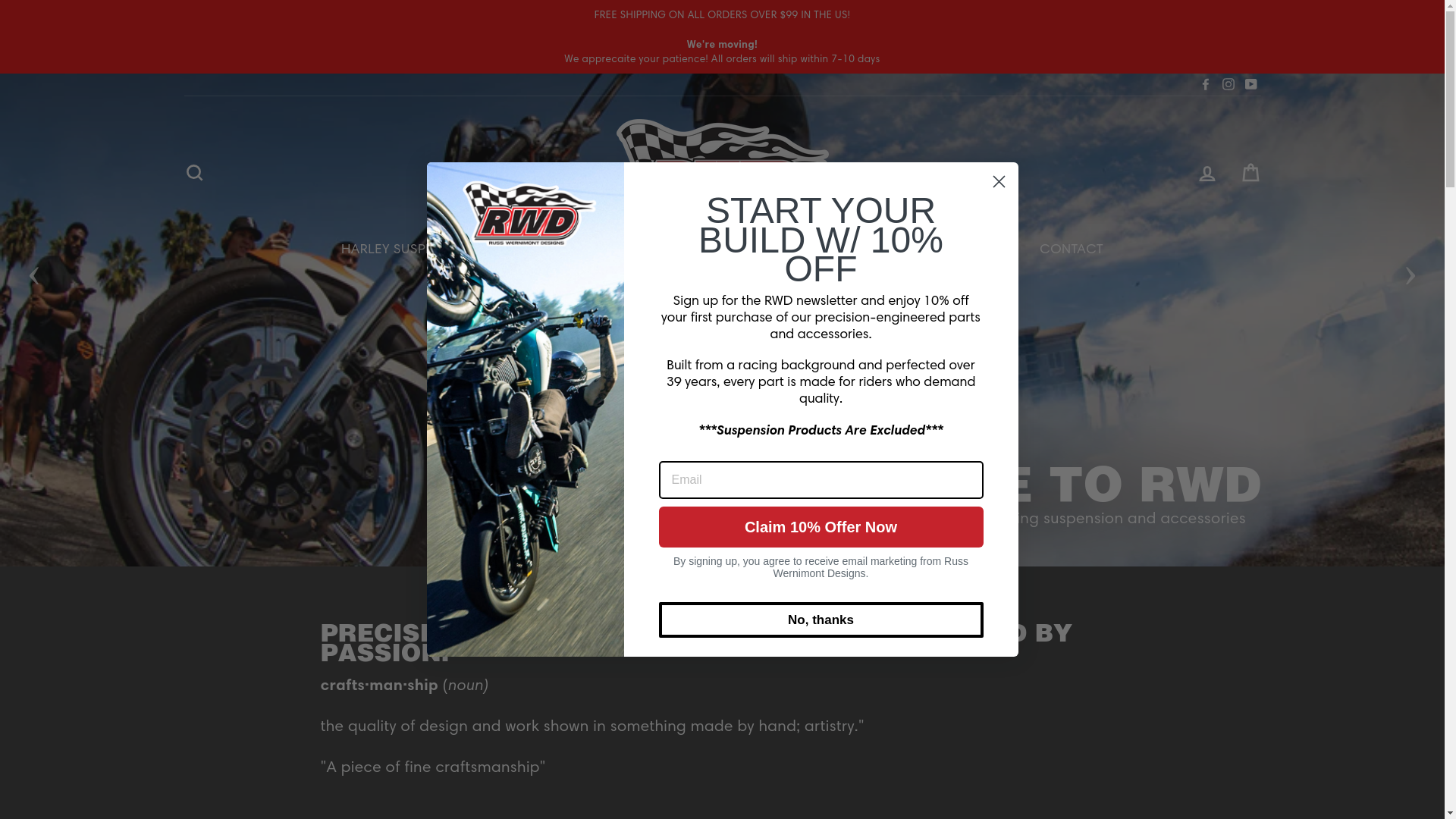 website screenshot of https://russwernimont.com/