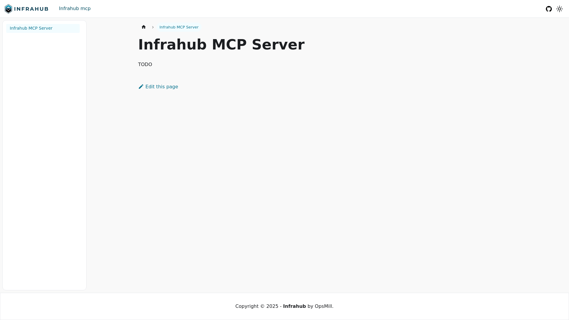 website screenshot of https://infrahub-mcp-server.pages.dev/