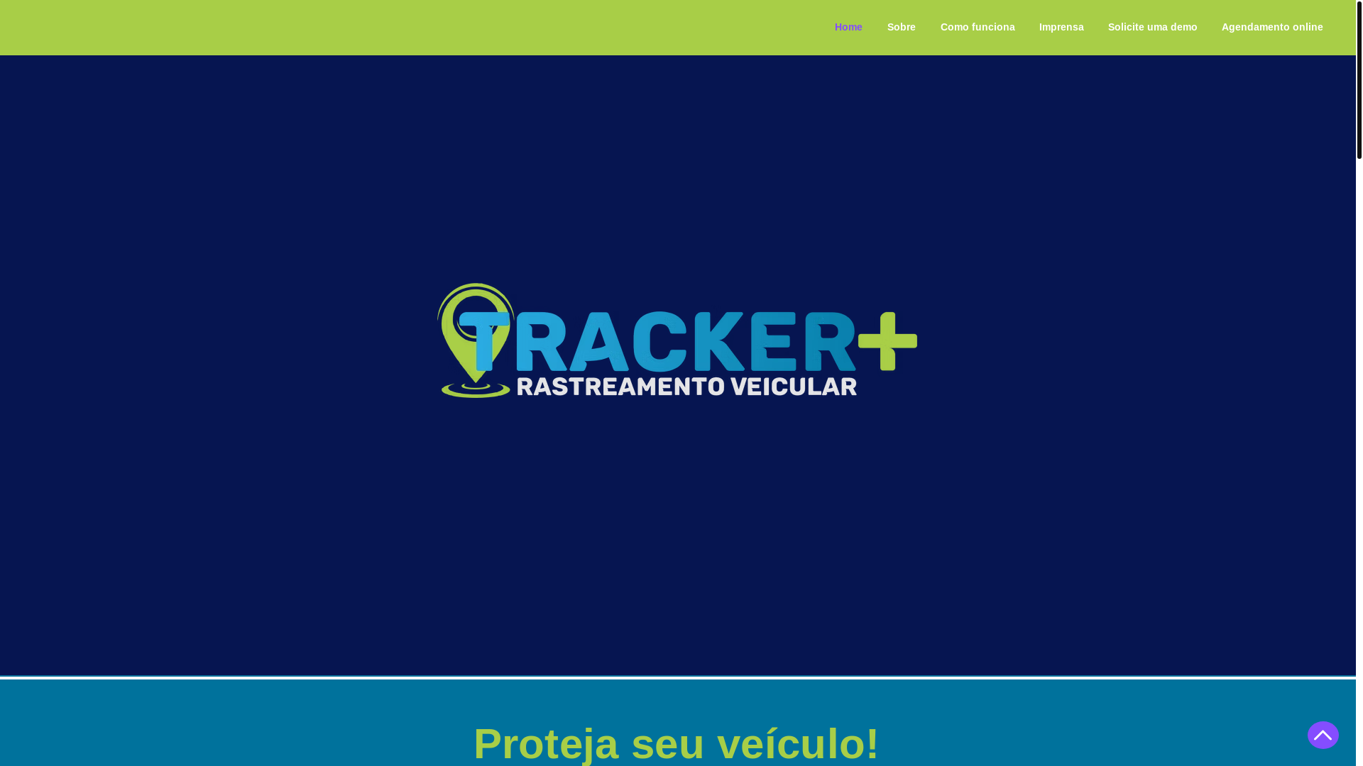 website screenshot of https://trackermais.com.br/