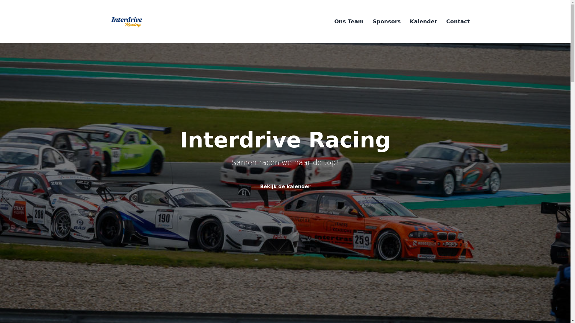 website screenshot of https://interdriveracing.nl/