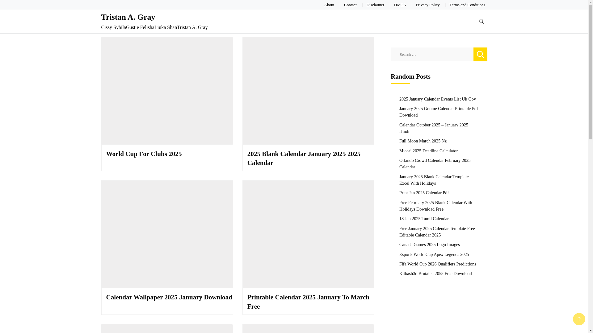 website screenshot of https://tristanagray.pages.dev/