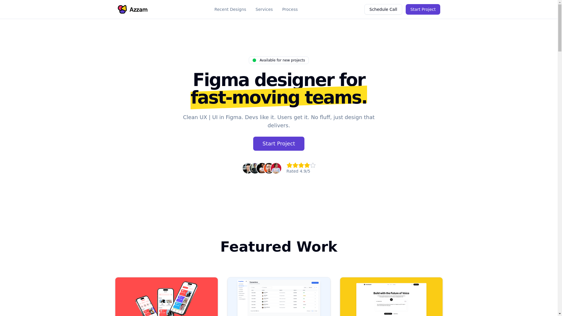 website screenshot of https://azzamsafar.pages.dev/