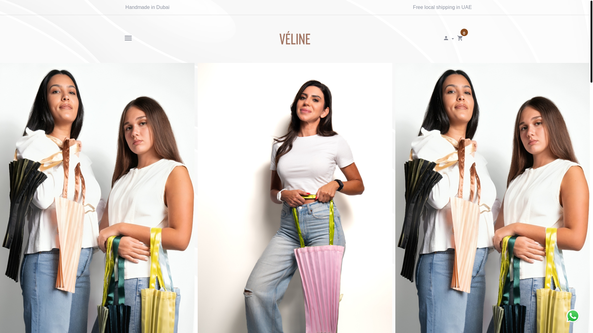 website screenshot of https://veline.ae/