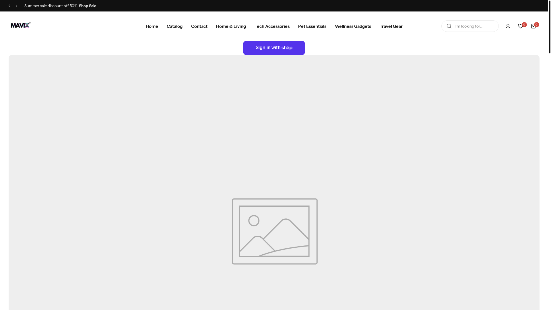 website screenshot of https://mavix.au/