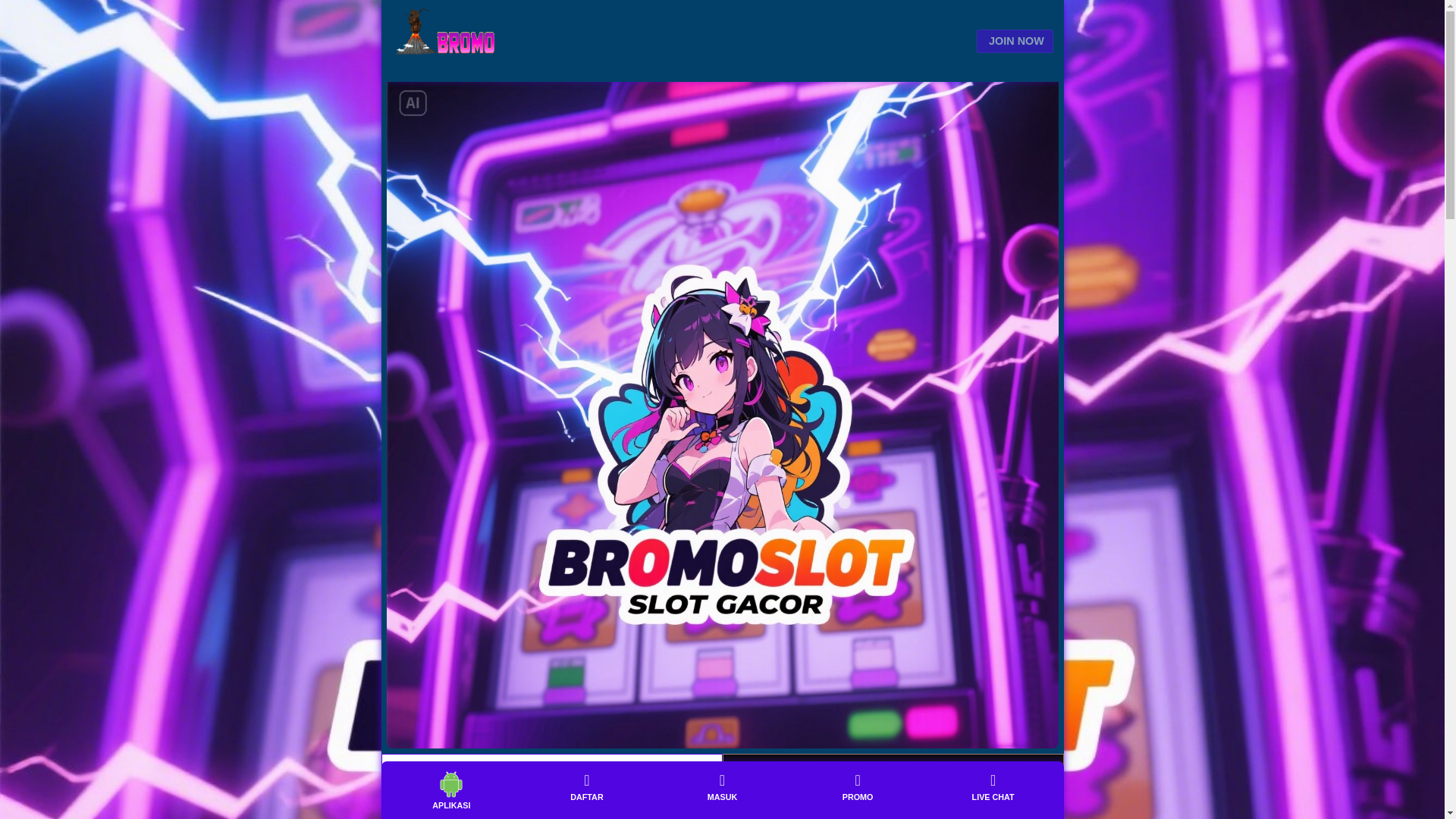 website screenshot of https://bromoslotss.pages.dev/