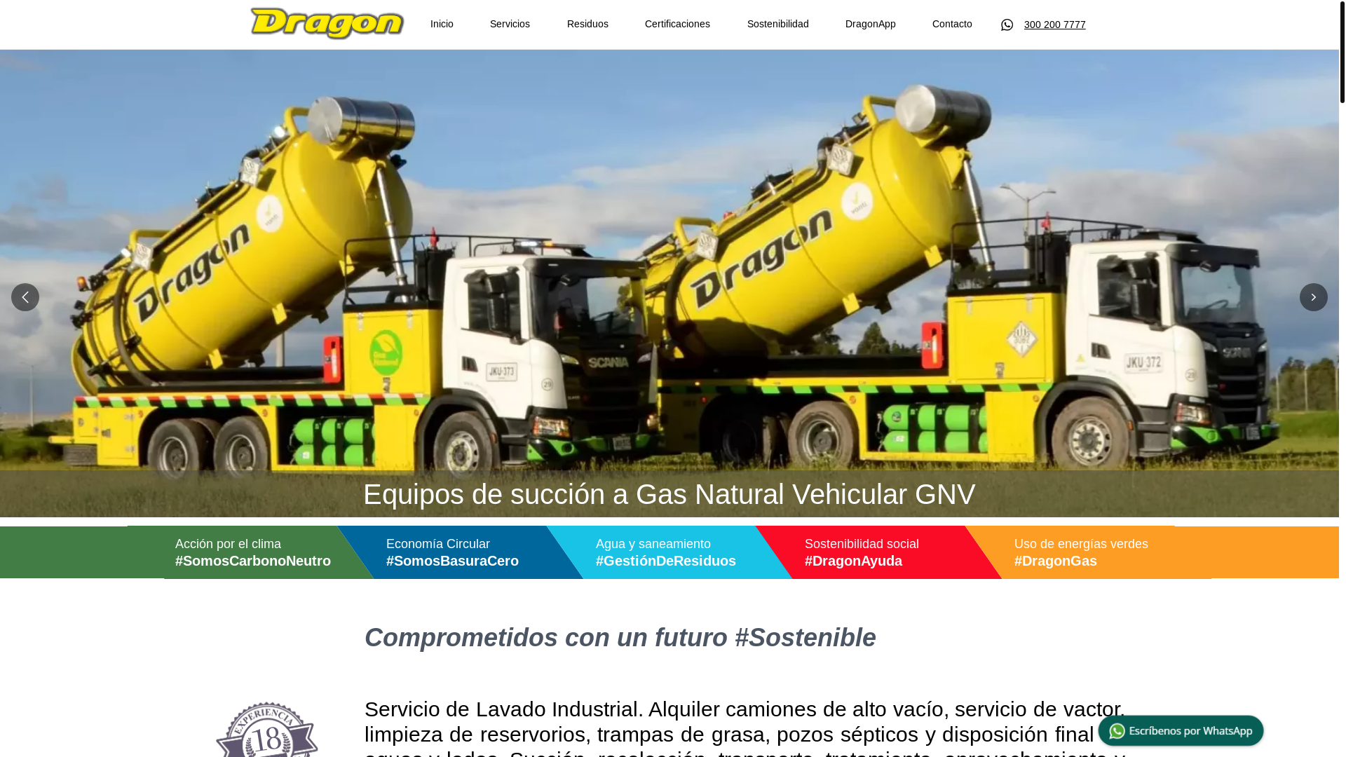 website screenshot of https://astro-dragon-colombia.pages.dev/