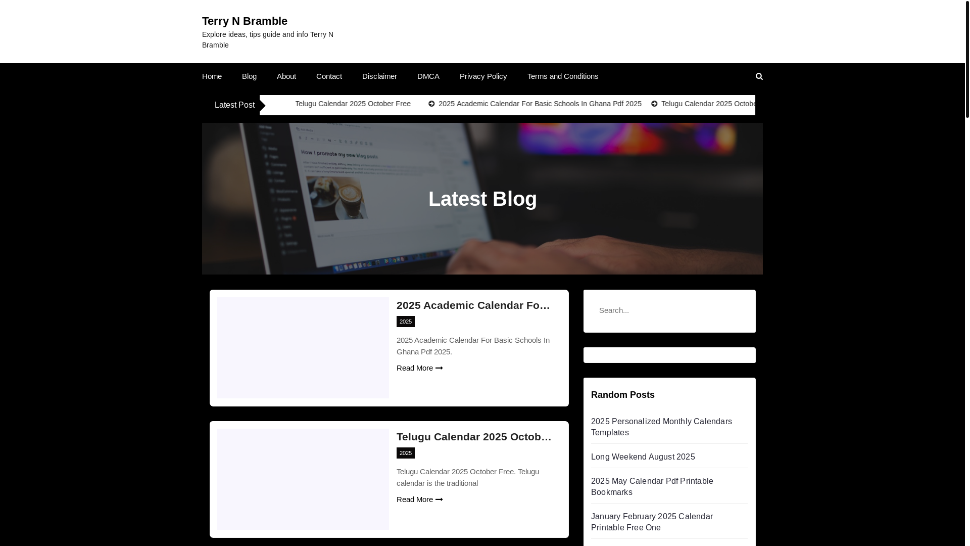 website screenshot of https://terrynbramblej.pages.dev/