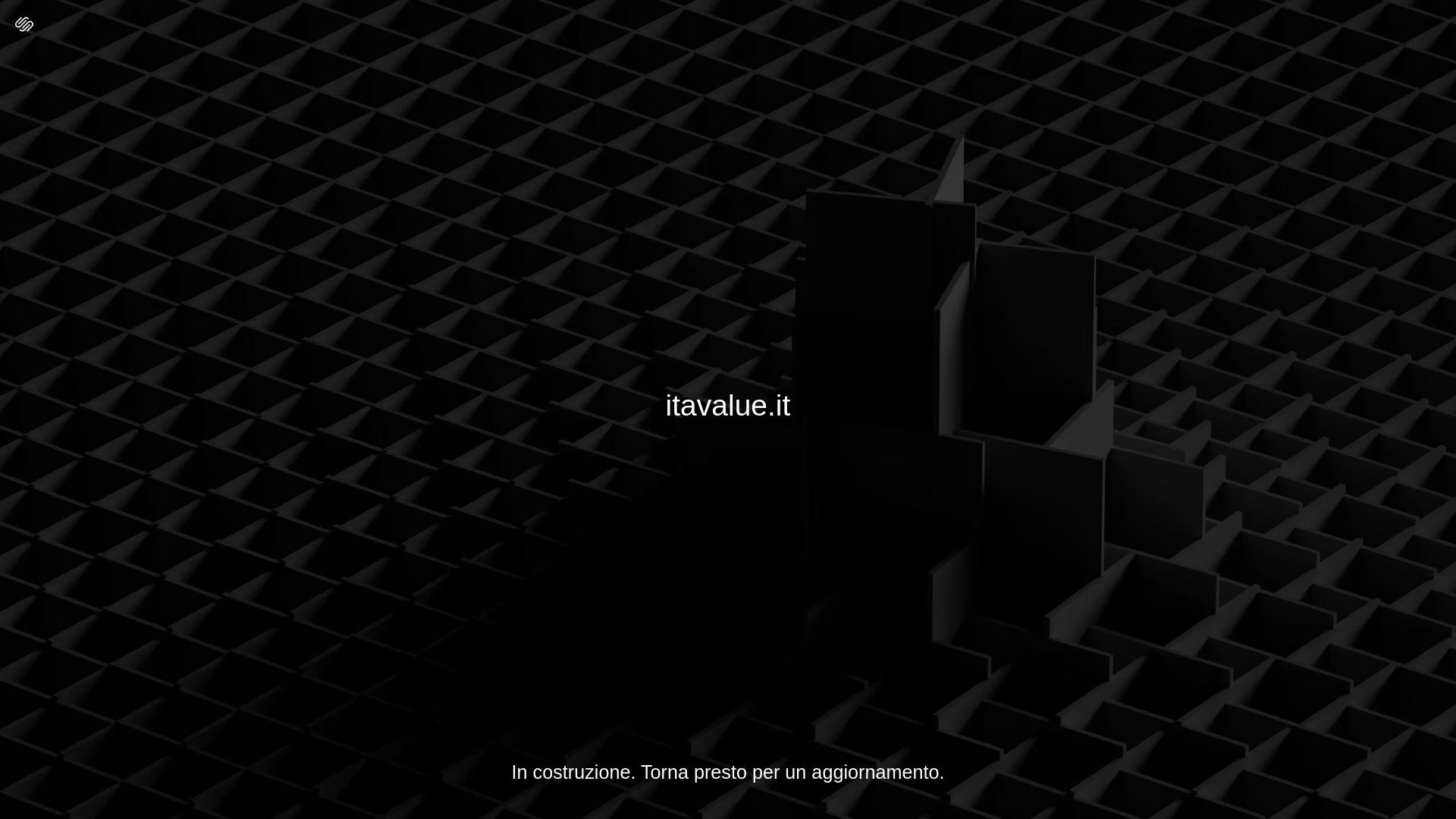 website screenshot of https://itavalue.it/