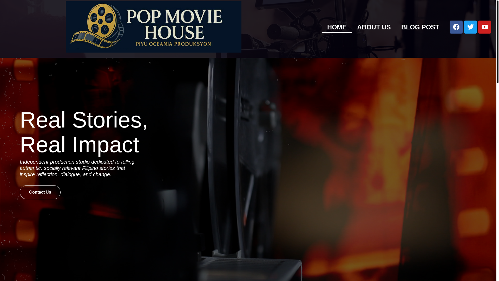 website screenshot of https://popmoviehouse.com/